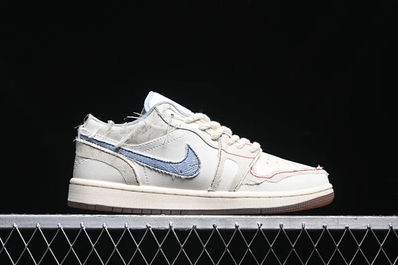 All Categories Air Jordan Jordan Series Basketball Shoes Air Jordan 1 Low Air Jordan 1 Low AJ1 Joe 1 Panda Prank Lead the Dream Lian Lizhi Mi Blue Retro Basketball Shoes FZ5046-041